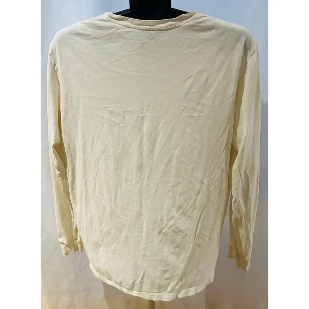 The North Face Never Stop Exploring White Long Sleeve T-Shirt Men's size L